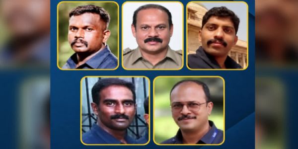 നവകേരളയാത്രയ്ക്കിടെ പ്രതിഷേധിച്ച കെഎസ്യു, യൂത്ത് കോൺഗ്രസ് പ്രവർത്തകരെ മർദ്ദിച്ച കേസിൽ മുൻ മുഖ്യമന്ത്രി പിണറായി വിജയന്റെ ഗൺമാൻ ഉൾപ്പെടെ അഞ്ചുപേർക്ക് സസ്പെൻഷൻ.