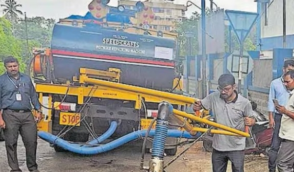 തൃശൂർ കോർപറേഷനിൽ ഇനി കുഴികളില്ല; റോഡിലെ കുഴികൾ വേഗത്തിൽ അടയ്ക്കാൻ നൂതന യന്ത്രം എത്തുന്നു