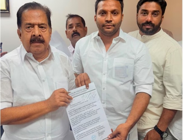 നിതിൻ രാജിന്റെ മരണം: പ്രതികളെ അറസ്റ്റ് ചെയ്യാത്തത് നീതി നിഷേധമെന്ന് മുസ്ലിം യൂത്ത് ലീഗ്; ശക്തമായ പ്രതിഷേധവുമായി ജില്ലാ കമ്മിറ്റി