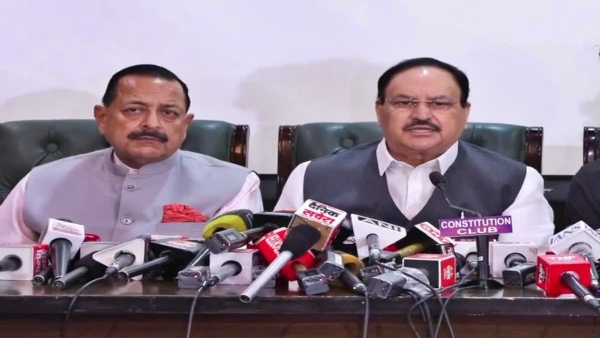 Jitendra Singh and JP Nadda