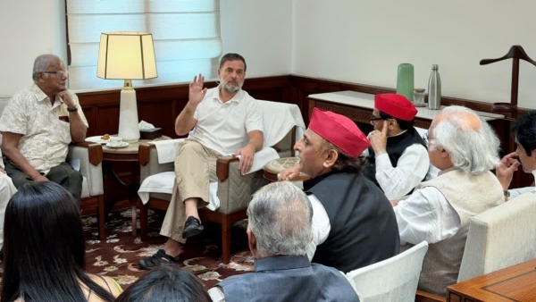 INDIA BLOC DEMANDS PM STATEMENT