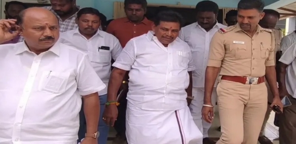 DMK MLA held DMK MLA held
