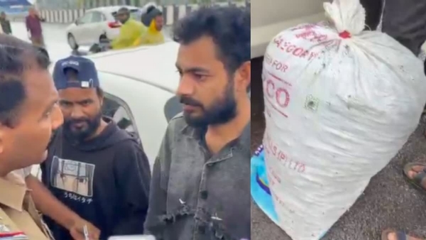 CRIMINALS ARRESTED WITH GANJA CRIMINALS ARRESTED WITH GANJA