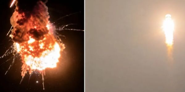 ചൈനീസ് റോക്കറ്റ് വിക്ഷേപണത്തിനിടെ വൻ ദുരന്തം: കുതിച്ചുയർന്ന് 85-ാം സെക്കൻഡിൽ പൊട്ടിത്തെറിച്ചു; ദൃശ്യങ്ങൾ പുറത്ത്
