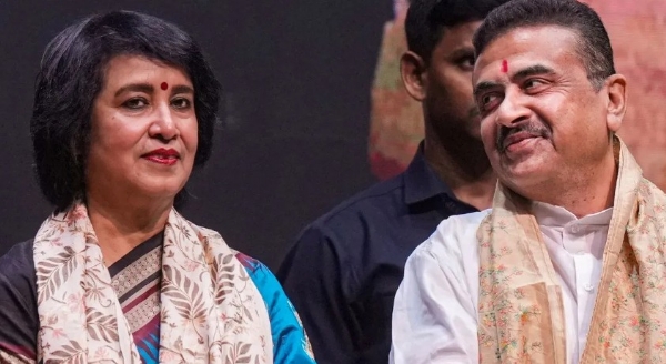 തസ്ലീമ നസ്രീന് പൂർണ്ണ സുരക്ഷ ഉറപ്പുനൽകി സുവേന്ദു അധികാരി; 19 വർഷത്തിന് ശേഷം കൊൽക്കത്തയിൽ പൊതുവേദിയിൽ എത്തുമ്പോൾ പിന്തുണയുമായി പശ്ചിമ ബംഗാൾ