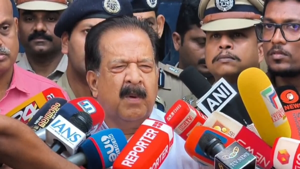 CHENNITHALA ON ADGP SUSPENSION CHENNITHALA ON ADGP SUSPENSION