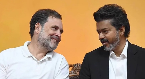 പ്രധാനമന്ത്രി സ്ഥാനാർത്ഥി തർക്കം: തമിഴ്നാട് രാഷ്ട്രീയത്തിൽ പുതിയ പ്രതിസന്ധി; വിജയ്യെ ഉയർത്തിക്കാട്ടിയാൽ മന്ത്രിസഭ വിടുമെന്ന് കോൺഗ്രസ് മുന്നറിയിപ്പ് പ്രധാനമന്ത്രി സ്ഥാനാർത്ഥി തർക്കം: തമിഴ്നാട് രാഷ്ട്രീയത്തിൽ പുതിയ പ്രതിസന്ധി; വിജയ്യെ ഉയർത്തിക്കാട്ടിയാൽ മന്ത്രിസഭ വിടുമെന്ന് കോൺഗ്രസ് മുന്നറിയിപ്പ്