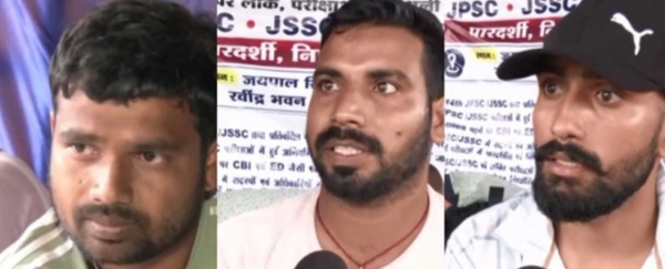 ഝാർഖണ്ഡിൽ പരീക്ഷാ തട്ടിപ്പിനെതിരെ വിദ്യാർത്ഥി പ്രക്ഷോഭം ശക്തം: മുഖ്യമന്ത്രിയുമായി മാധ്യമങ്ങൾക്ക് മുന്നിൽ ചർച്ച വേണമെന്ന് ആവശ്യം