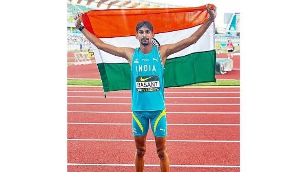 വേൾഡ് അത്ലറ്റിക്സ് യു-20 ചാമ്പ്യൻഷിപ്പിൽ ചരിത്രനേട്ടം: പുരുഷന്മാരുടെ ഹൈജമ്പിൽ വെള്ളി മെഡൽ നേടി ഇന്ത്യയുടെ ബസന്ത് കുമാർ മേഘ്വാൾ വേൾഡ് അത്ലറ്റിക്സ് യു-20 ചാമ്പ്യൻഷിപ്പിൽ ചരിത്രനേട്ടം: പുരുഷന്മാരുടെ ഹൈജമ്പിൽ വെള്ളി മെഡൽ നേടി ഇന്ത്യയുടെ ബസന്ത് കുമാർ മേഘ്വാൾ