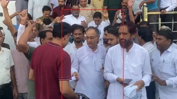 തദ്ദേശ തിരഞ്ഞെടുപ്പ് തർക്കം: ബിക്കാനീർ ജില്ലാ പ്രസിഡന്റിനെ മർദ്ദിച്ച രണ്ട് കോൺഗ്രസ് നേതാക്കൾക്ക് സസ്പെൻഷൻ