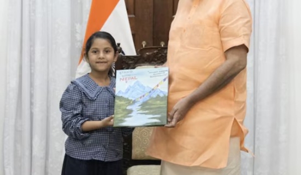 കുഞ്ഞു പരിസ്ഥിതി പ്രവർത്തക റൂഹി മൊഹസബിന് ഉപരാഷ്ട്രപതിയുടെ നേരിട്ടുള്ള അഭിനന്ദനം