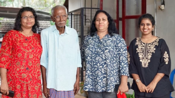 CHILDREN REUNITE WITH FATHER